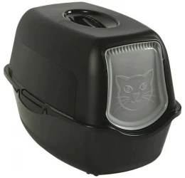 Κλειστή Λεκάνη Γάτας Rotho MyPet Bailey 56x40x39 cm Μαύρο  Κλειστή Λεκάνη Γάτας Rotho MyPet Bailey 56x40x39 cm Μαύρο