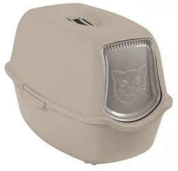 Κλειστή Λεκάνη Γάτας Rotho MyPet Bailey 56x40x39 cm Καπουτσίνο  Κλειστή Λεκάνη Γάτας Rotho MyPet Bailey 56x40x39 cm Καπουτσίνο