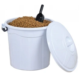 Δοχείο, Κάδος Αποθήκευσης Τροφής Σκύλου ή Γάτας 55lt  Δοχείο, Κάδος Αποθήκευσης Τροφής Σκύλου ή Γάτας 55lt