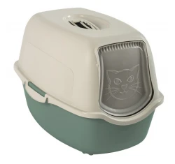 Κλειστή Λεκάνη Γάτας Rotho MyPet Bailey 43x38x55 cm Μπεζ / Πράσινο Κλειστή Λεκάνη Γάτας Rotho MyPet Bailey 43x38x55 cm Μπεζ / Πράσινο