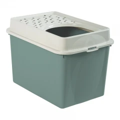 Κλειστή Λεκάνη Γάτας Rotho MyPet Berty 57x39x40cm Πράσινο Κλειστή Λεκάνη Γάτας Rotho MyPet Berty 57x39x40cm Πράσινο