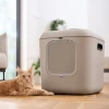 Κλειστή Λεκάνη Γάτας Rotho MyPet Biala XL ECO 61,4x49,9x57,6cm Καπουτσίνο Γάτες Κλειστή Λεκάνη Γάτας Rotho MyPet Biala XL ECO 61,4x49,9x57,6cm Καπουτσίνο Γάτες