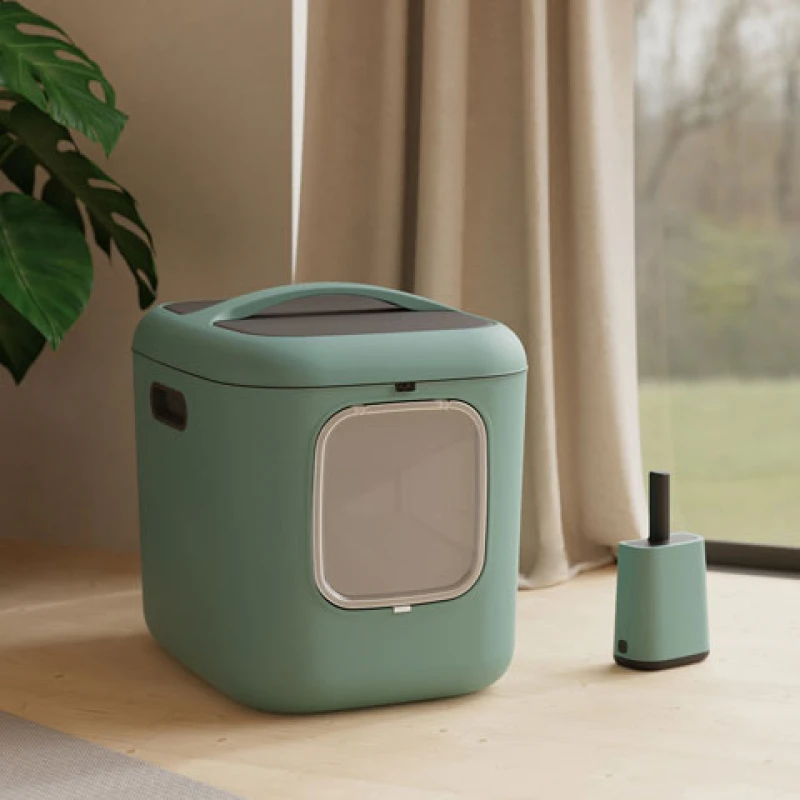 Κλειστή Λεκάνη Γάτας Rotho MyPet Biala XL ECO 61,4x49,9x57,6cm Πράσινο Γάτες Κλειστή Λεκάνη Γάτας Rotho MyPet Biala XL ECO 61,4x49,9x57,6cm Πράσινο Γάτες