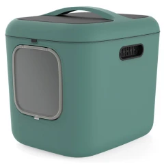 Κλειστή Λεκάνη Γάτας Rotho MyPet Biala XL ECO 61,4x49,9x57,6cm Πράσινο Κλειστή Λεκάνη Γάτας Rotho MyPet Biala XL ECO 61,4x49,9x57,6cm Πράσινο