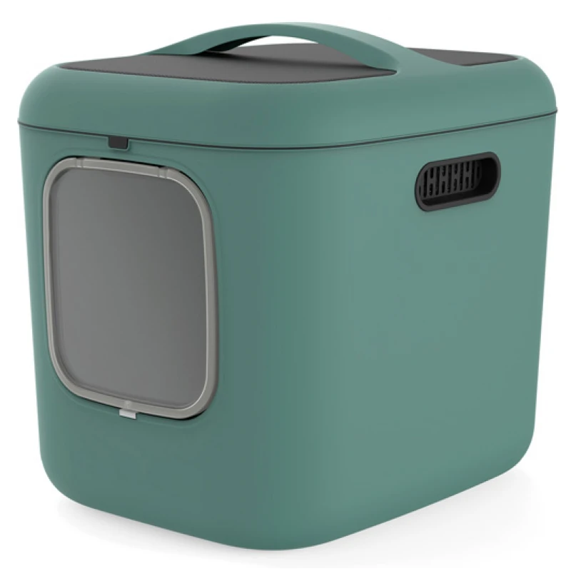 Κλειστή Λεκάνη Γάτας Rotho MyPet Biala XL ECO 61,4x49,9x57,6cm Πράσινο Γάτες Κλειστή Λεκάνη Γάτας Rotho MyPet Biala XL ECO 61,4x49,9x57,6cm Πράσινο Γάτες