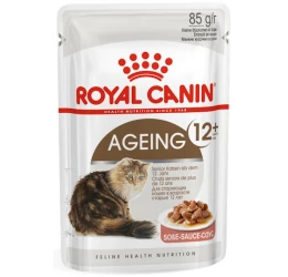 Royal Canin Cat Wet Food Ageing +12 Gravy 12x85gr Royal Canin Cat Wet Food Ageing +12 Gravy 12x85gr