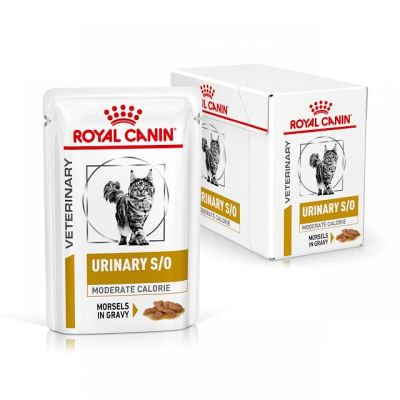 Royal Canin Urinary S/O Moderate Calorie Feline In Gravy 12x85gr (12τμχ) Γάτες Royal Canin Urinary S/O Moderate Calorie Feline In Gravy 12x85gr (12τμχ) Γάτες