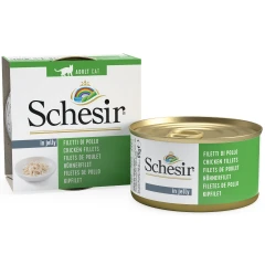 Schesir Cat Jelly Φιλετάκια Κοτόπουλου 85gr 1τμχ Schesir Cat Jelly Φιλετάκια Κοτόπουλου 85gr 1τμχ