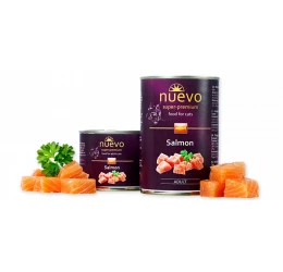 Κονσέρβα Γάτας Nuevo Adult Σολομός 400gr Κονσέρβα Γάτας Nuevo Adult Σολομός 400gr