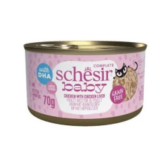 Υγρή Τροφή Γάτας Grain Free Schesir Baby Cat Wholefood 70gr Κοτόπουλο με Συκώτι Υγρή Τροφή Γάτας Grain Free Schesir Baby Cat Wholefood 70gr Κοτόπουλο με Συκώτι