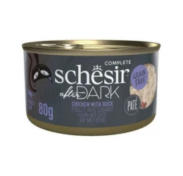 Υγρή Τροφή Γάτας Grain Free Schesir Cat After Dark Pate 80gr Κοτόπουλο με Πάπια Υγρή Τροφή Γάτας Grain Free Schesir Cat After Dark Pate 80gr Κοτόπουλο με Πάπια