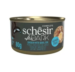 Υγρή Τροφή Γάτας Grain Free Schesir Cat After Dark Wholefood 80gr Κοτόπουλο με Αυγό Ορτυκιού Υγρή Τροφή Γάτας Grain Free Schesir Cat After Dark Wholefood 80gr Κοτόπουλο με Αυγό Ορτυκιού