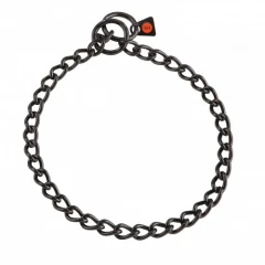 Sprenger Μαύρος Ανοξείδωτος Ατσάλινος Πνίχτης με Μικρό Κρίκο 2,5mm X 45cm 