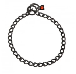 Sprenger Μαύρος Ανοξείδωτος Ατσάλινος Πνίχτης με Μικρό Κρίκο 2,5mm X 45cm  Sprenger Μαύρος Ανοξείδωτος Ατσάλινος Πνίχτης με Μικρό Κρίκο 2,5mm X 45cm