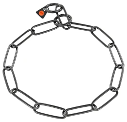 Sprenger Μαύρος Ανοξείδωτος Ατσάλινος Πνίχτης με Μεγάλο Κρίκο 3mm X 50cm  Sprenger Μαύρος Ανοξείδωτος Ατσάλινος Πνίχτης με Μεγάλο Κρίκο 3mm X 50cm