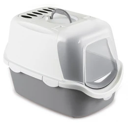 Κλειστή Λεκάνη Γάτας Stefanplast Cathy Easy Clean Γκρι 56x40x40h cm Κλειστή Λεκάνη Γάτας Stefanplast Cathy Easy Clean Γκρι 56x40x40h cm
