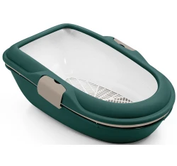 Τουαλέτα Γάτας Furba (59x39x22cm) Πετρολ Τουαλέτα Γάτας Furba (59x39x22cm) Πετρολ