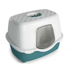 Κλειστή Λεκάνη Γάτας Stefanplast Tres Chic Indoor με φίλτρο άνθρακα 56x39x39h cm Πετρόλ Κλειστή Λεκάνη Γάτας Stefanplast Tres Chic Indoor με φίλτρο άνθρακα 56x39x39h cm Πετρόλ