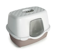 Κλειστή Λεκάνη Γάτας Stefanplast Tres Chic Indoor με φίλτρο άνθρακα 56x39x39h cm Μπεζ Κλειστή Λεκάνη Γάτας Stefanplast Tres Chic Indoor με φίλτρο άνθρακα 56x39x39h cm Μπεζ