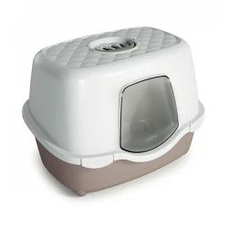 Κλειστή Λεκάνη Γάτας Stefanplast Tres Chic Indoor με φίλτρο άνθρακα 56x39x39h cm Μπεζ Κλειστή Λεκάνη Γάτας Stefanplast Tres Chic Indoor με φίλτρο άνθρακα 56x39x39h cm Μπεζ