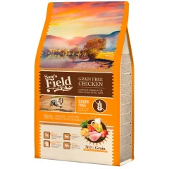 Ξηρά Τροφή Σκύλου Sam's Field Adult Grain Free Κοτόπουλο 2,5kg