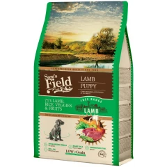 Ξηρά Τροφή Σκύλου Sam's Field Puppy Low Grain Αρνί & Ρύζι 2,5kg