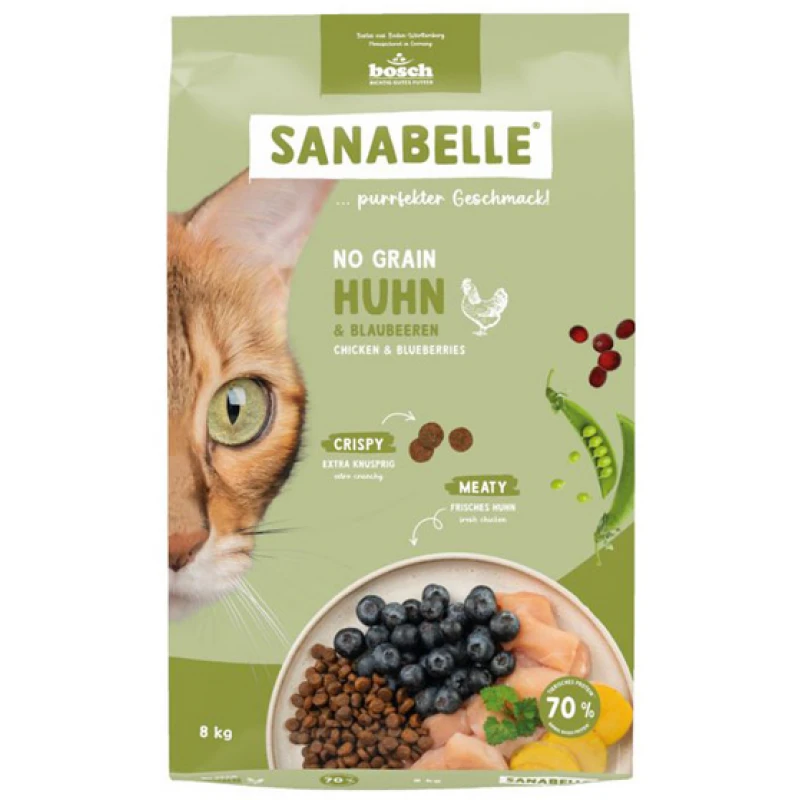 Sanabelle Adult No Grain με Κοτόπουλο 8kg Γάτες Sanabelle Adult No Grain με Κοτόπουλο 8kg Γάτες