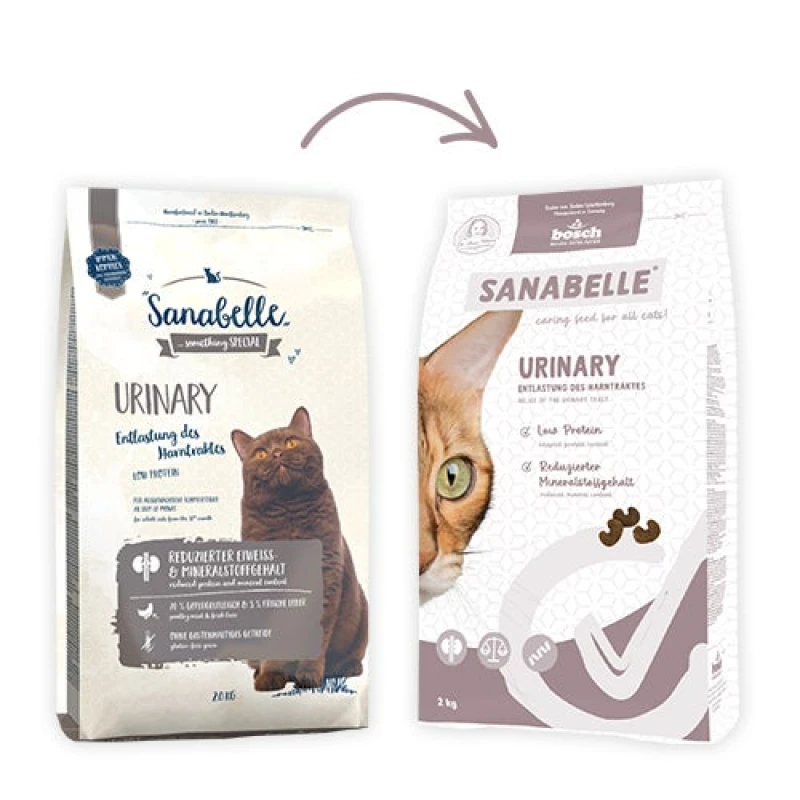 Sanabelle Adult Urinary με Πουλερικά 2kg Γάτες