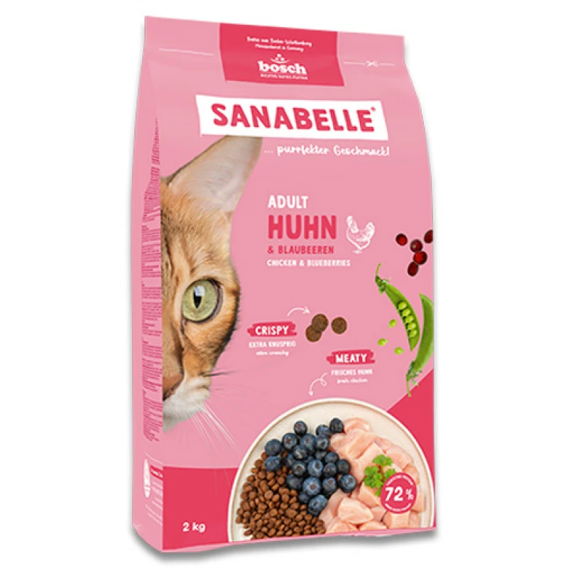 Sanabelle Adult With Poultry (Πουλερικά) 2kg Γάτες