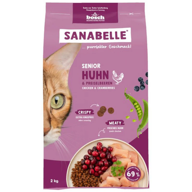 Ξηρά Τροφή Γάτας Sanabelle Senior Cat Grain Free Poultry (με Πουλερικά) 2kg Γάτες Ξηρά Τροφή Γάτας Sanabelle Senior Cat Grain Free Poultry (με Πουλερικά) 2kg Γάτες