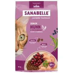Ξηρά Τροφή Γάτας Sanabelle Senior Cat Grain Free Poultry (με Πουλερικά) 8kg