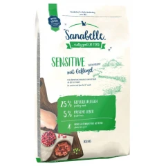 Ξηρά Τροφή Γάτας Sanabelle Sensitive with Poultry Grain Free με Πουλερικά 10kg (8kg + 2kg Δώρο)