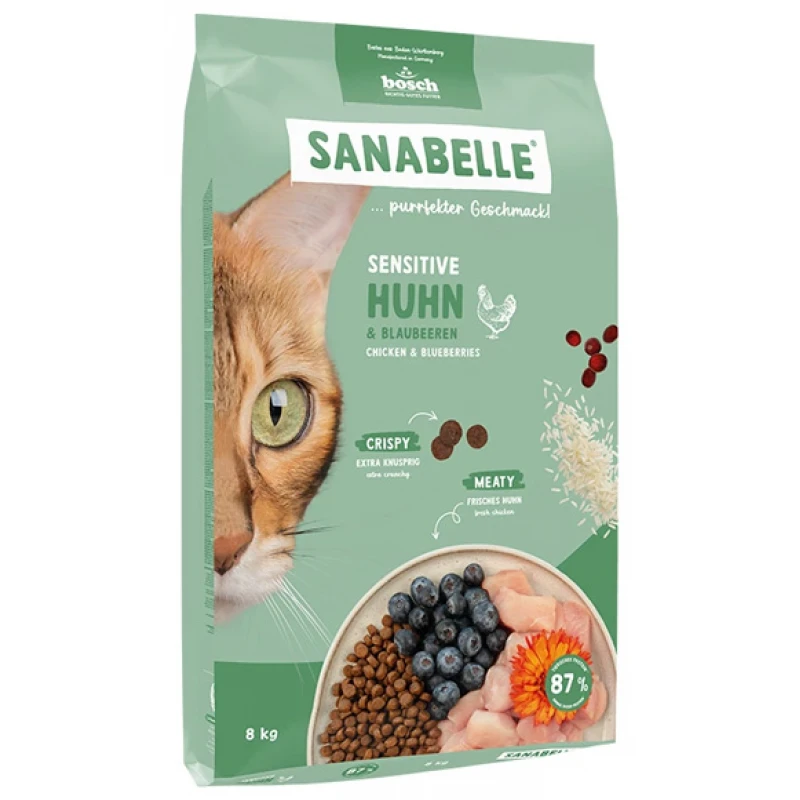 Ξηρά Τροφή Γάτας Sanabelle Sensitive with Poultry Grain Free με Πουλερικά 8kg Γάτες Ξηρά Τροφή Γάτας Sanabelle Sensitive with Poultry Grain Free με Πουλερικά 8kg Γάτες