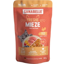 Υγρή Τροφή Γάτας Bosch Sanabelle Γαλοπούλα & Κοτόπουλο 100gr