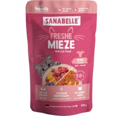 Υγρή Τροφή Γάτας Bosch Sanabelle Βοδινό & Κοτόπουλο 100gr