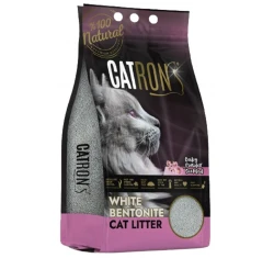 Συγκολλητική Άμμος Γάτας Catron Με Άρωμα Βaby Powder 10lt (8,4kg)  Συγκολλητική Άμμος Γάτας Catron Με Άρωμα Βaby Powder 10lt (8,4kg)