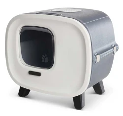 Κλειστή τουαλέτα γάτας Savic Mira De luxe Luxury Ανθρακί 55,5x44x49,5 cm