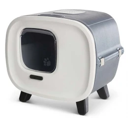 Κλειστή τουαλέτα γάτας Savic Mira De luxe Luxury Ανθρακί 55,5x44x49,5 cm