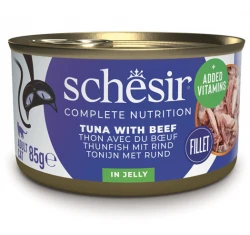 Schesir Cat C&B Jelly Τόνος με Μοσχάρι 85gr 1τμχ