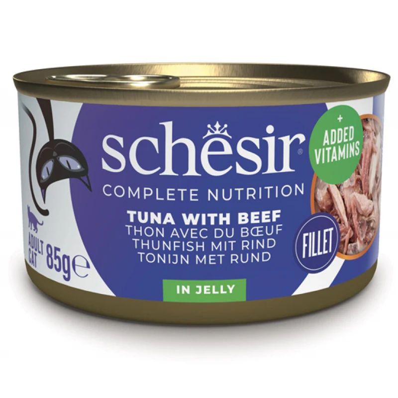 Schesir Cat C&B Jelly Τόνος με Μοσχάρι 85gr 1τμχ Γάτες Schesir Cat C&B Jelly Τόνος με Μοσχάρι 85gr 1τμχ Γάτες