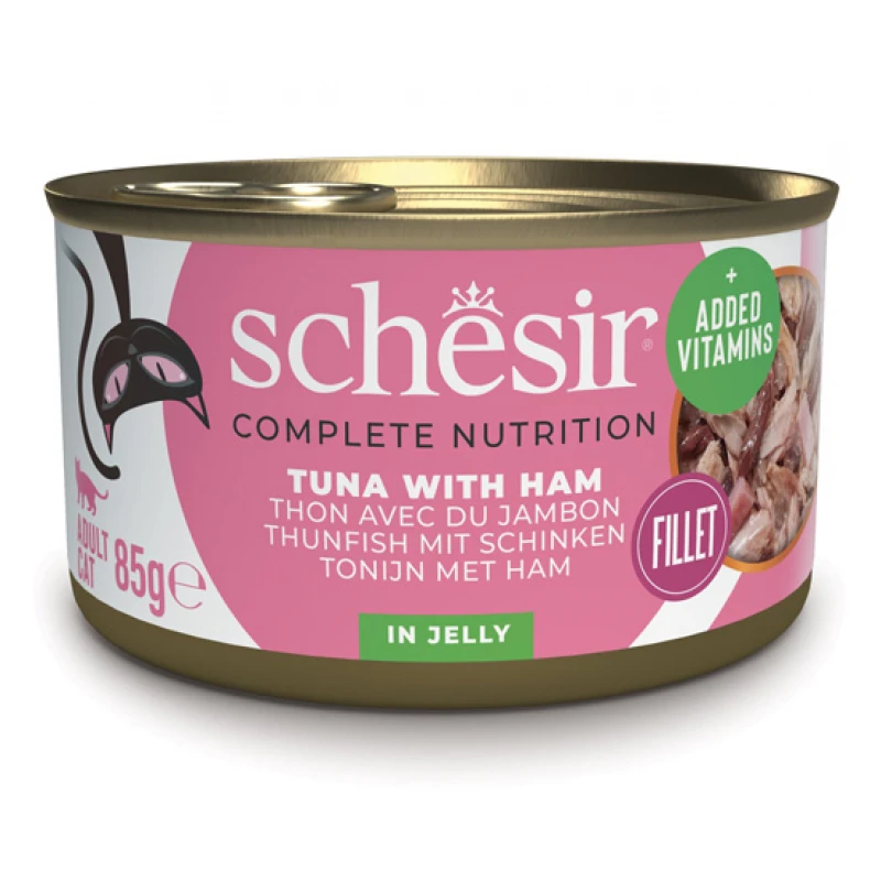 Schesir Cat C&B Jelly Τόνος Με Ζαμπόν 85gr 1τμχ Γάτες Schesir Cat C&B Jelly Τόνος Με Ζαμπόν 85gr 1τμχ Γάτες