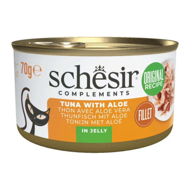 Schesir Cat Jelly Τόνος Με Αλόη 70gr 1τμχ Γάτες Schesir Cat Jelly Τόνος Με Αλόη 70gr 1τμχ Γάτες