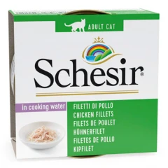 Schesir Cat Chicken Fillets In Cooking Water 85gr 1τμχ Schesir Cat Chicken Fillets In Cooking Water 85gr 1τμχ
