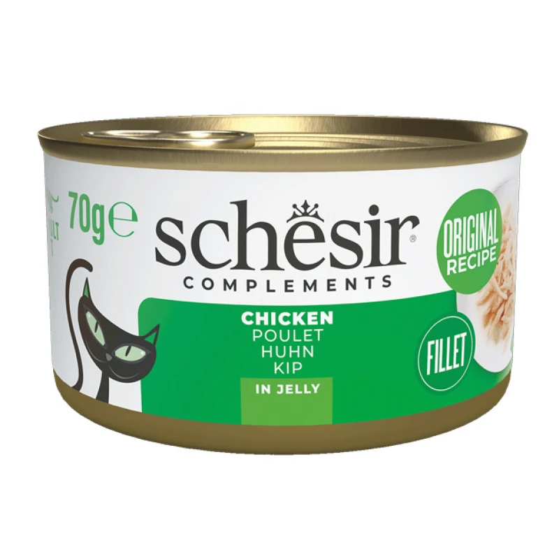 Schesir Cat Jelly Φιλετάκια Κοτόπουλου 70gr 1τμχ Γάτες Schesir Cat Jelly Φιλετάκια Κοτόπουλου 70gr 1τμχ Γάτες