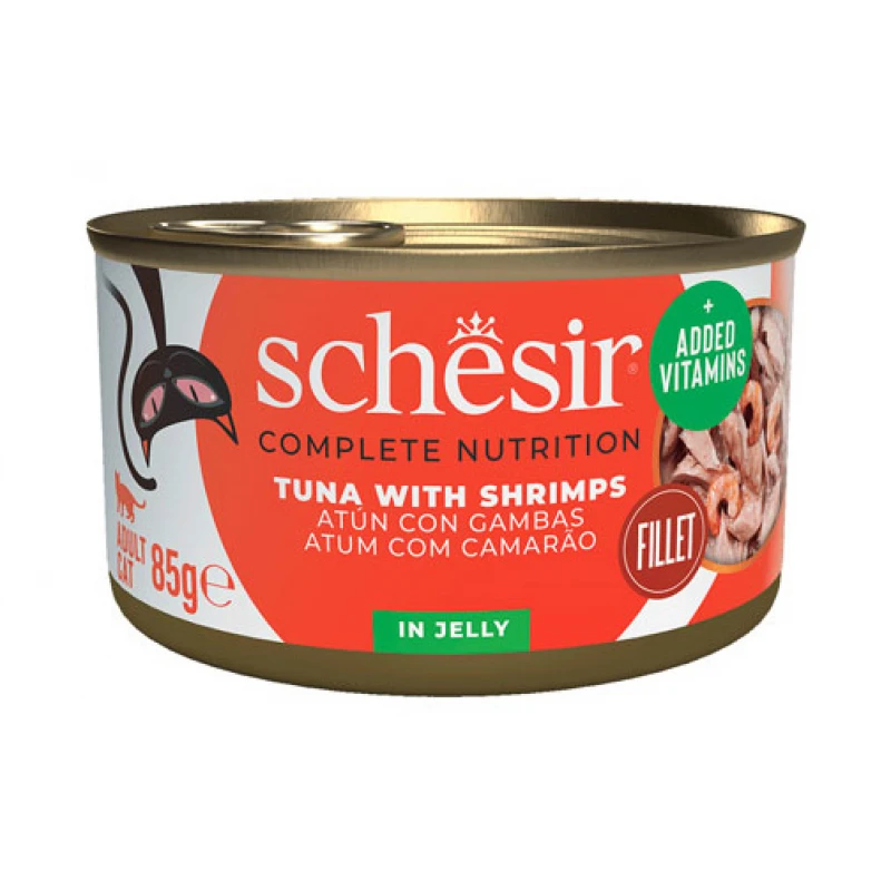 Schesir Cat C&B Jelly Τόνος Με Γαρίδες 85gr 1τμχ Γάτες Schesir Cat C&B Jelly Τόνος Με Γαρίδες 85gr 1τμχ Γάτες