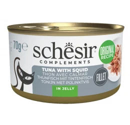 Schesir Cat Jelly Τόνος Με Καλαμάρι 70gr 1τμχ Schesir Cat Jelly Τόνος Με Καλαμάρι 70gr 1τμχ