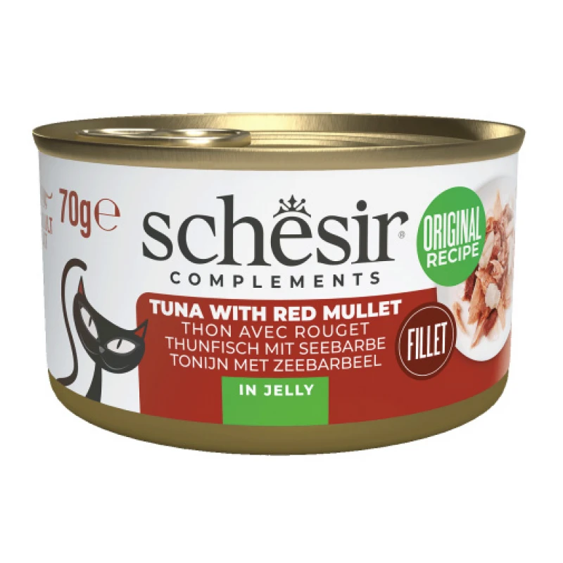 Schesir Cat Jelly Τόνος Με Μπαρμπούνι 70gr 1τμχ Γάτες Schesir Cat Jelly Τόνος Με Μπαρμπούνι 70gr 1τμχ Γάτες