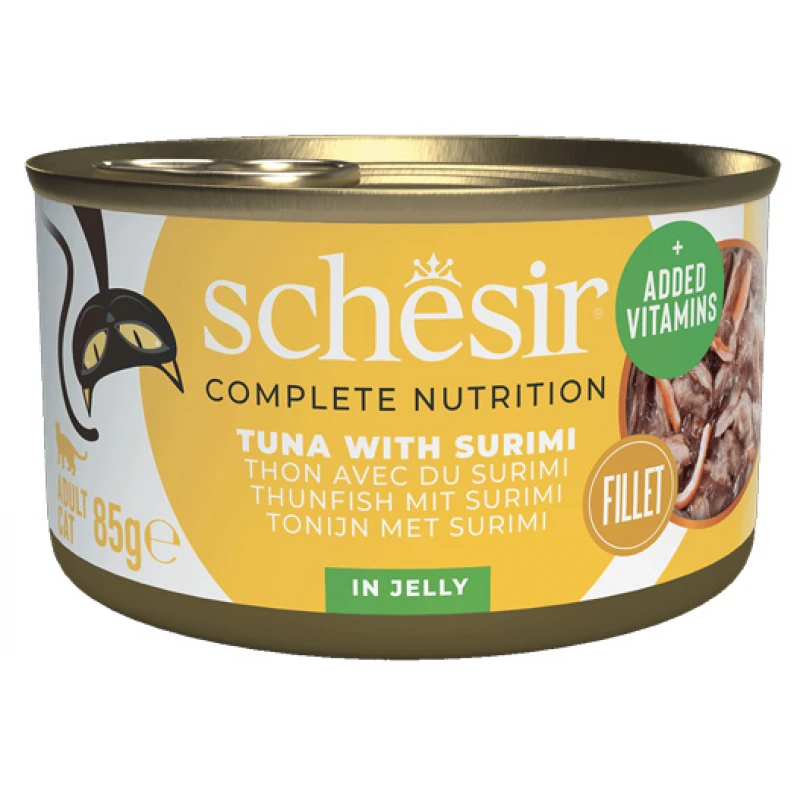 Schesir Cat Jelly Τόνος Με Surimi 85gr 1τμχ ΓΑΤΕΣ Schesir Cat Jelly Τόνος Με Surimi 85gr 1τμχ ΓΑΤΕΣ