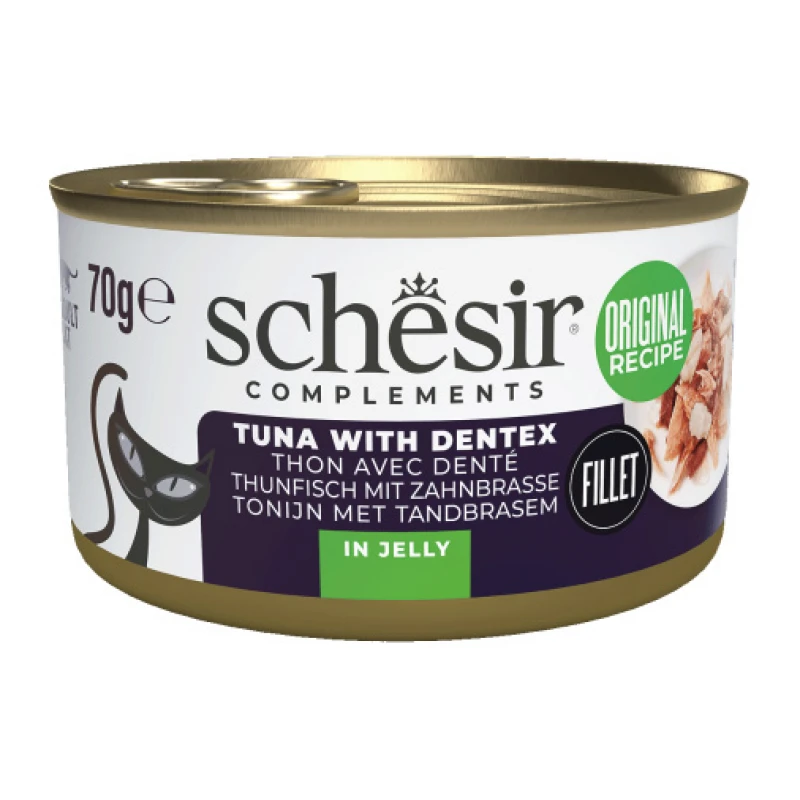 Schesir Cat Jelly Τόνος με Συναγρίδα 70gr 1τμχ Γάτες Schesir Cat Jelly Τόνος με Συναγρίδα 70gr 1τμχ Γάτες