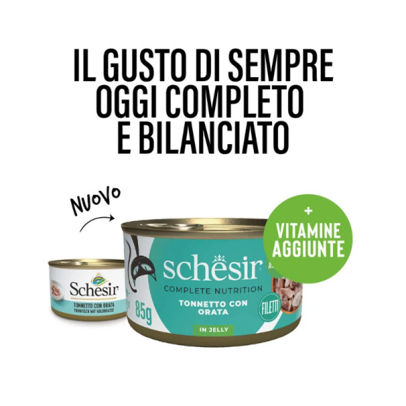 Schesir Cat C&B Jelly Τόνος Με Τσιπούρα 85gr 1τμχ Γάτες Schesir Cat C&B Jelly Τόνος Με Τσιπούρα 85gr 1τμχ Γάτες